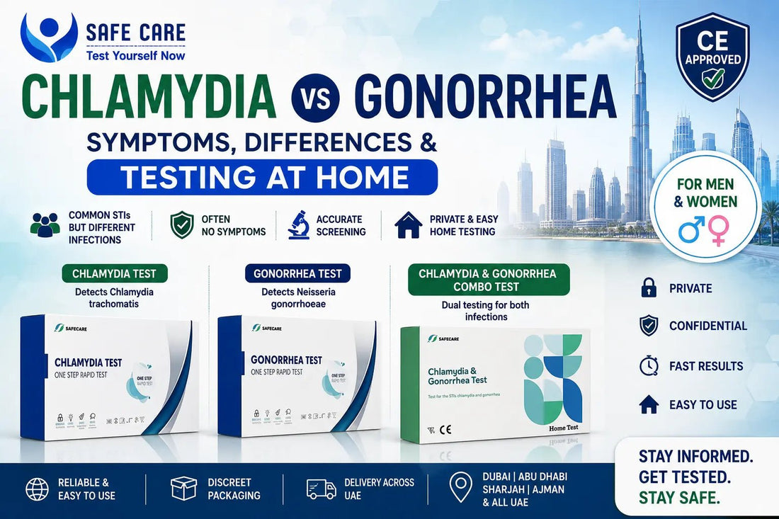 Chlamydia vs Gonorrhea: Symptoms, Differences and Testing at Home - Safe Care Kit