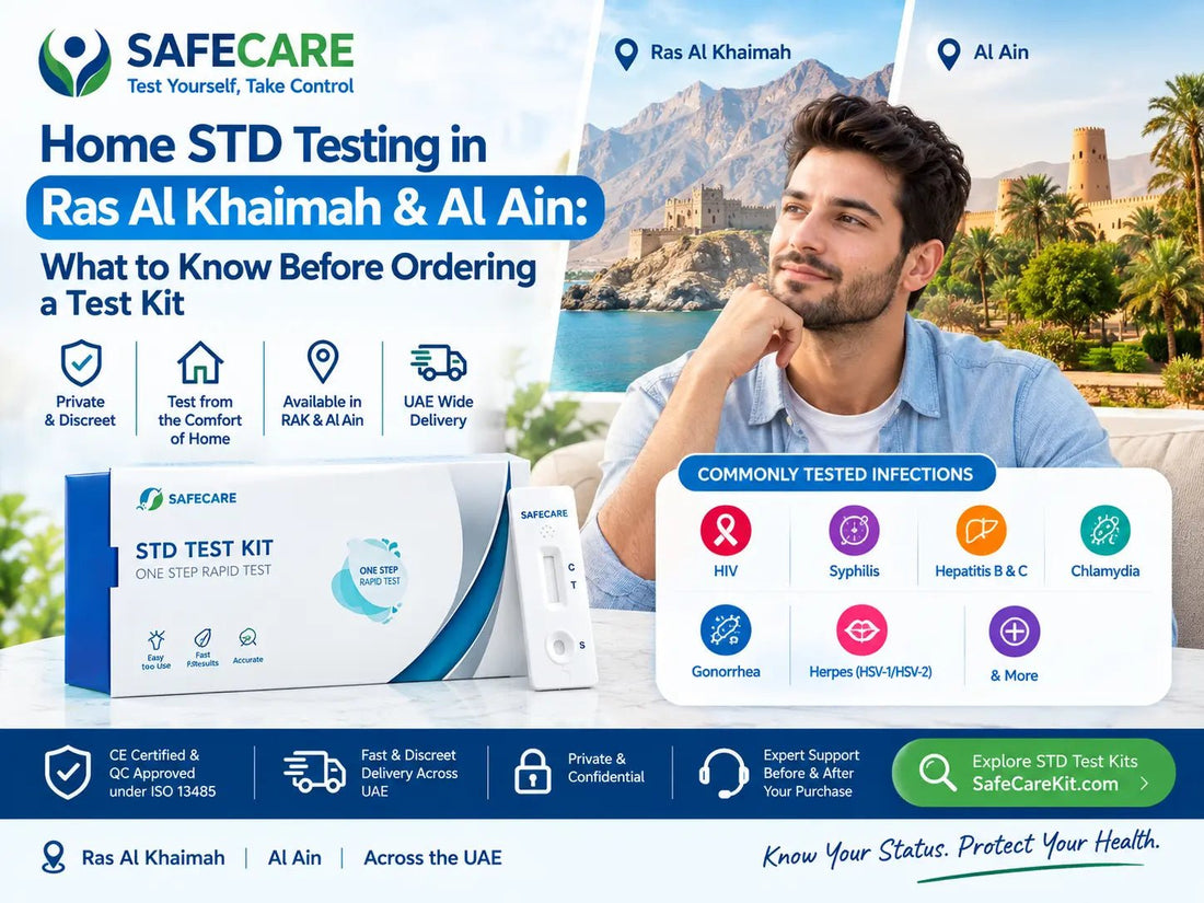 Home STD Testing in Ras Al Khaimah & Al Ain: What to Know Before Ordering a Test Kit - Safe Care Kit