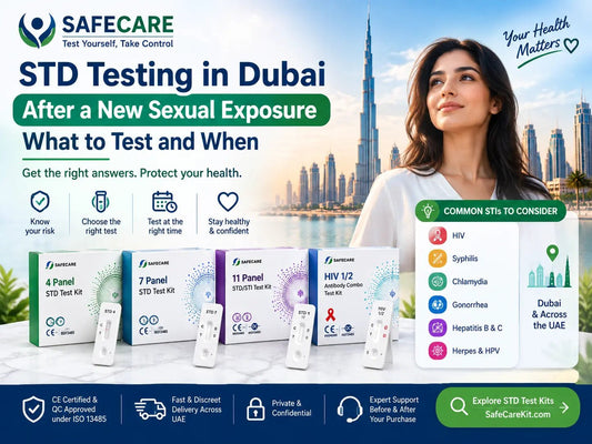 STD Testing in Dubai After a New Sexual Exposure: What to Test and When - Safe Care Kit