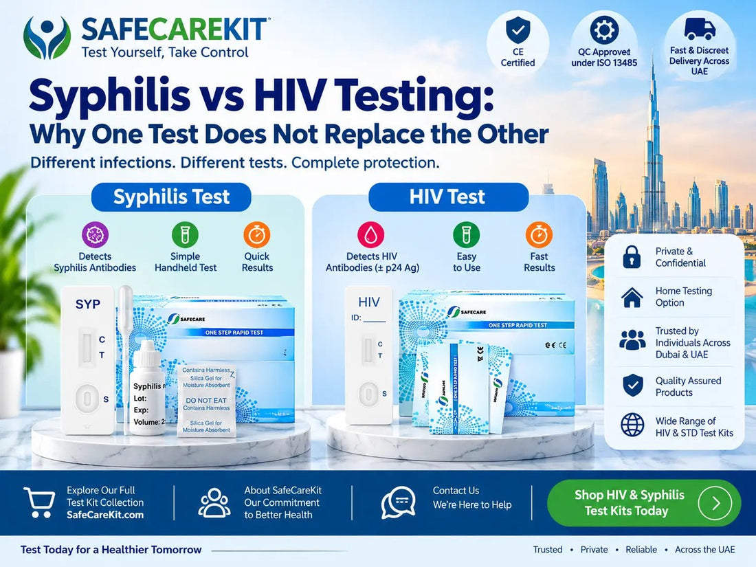 Syphilis vs HIV Testing: Why One Test Does Not Replace the Other - Safe Care Kit