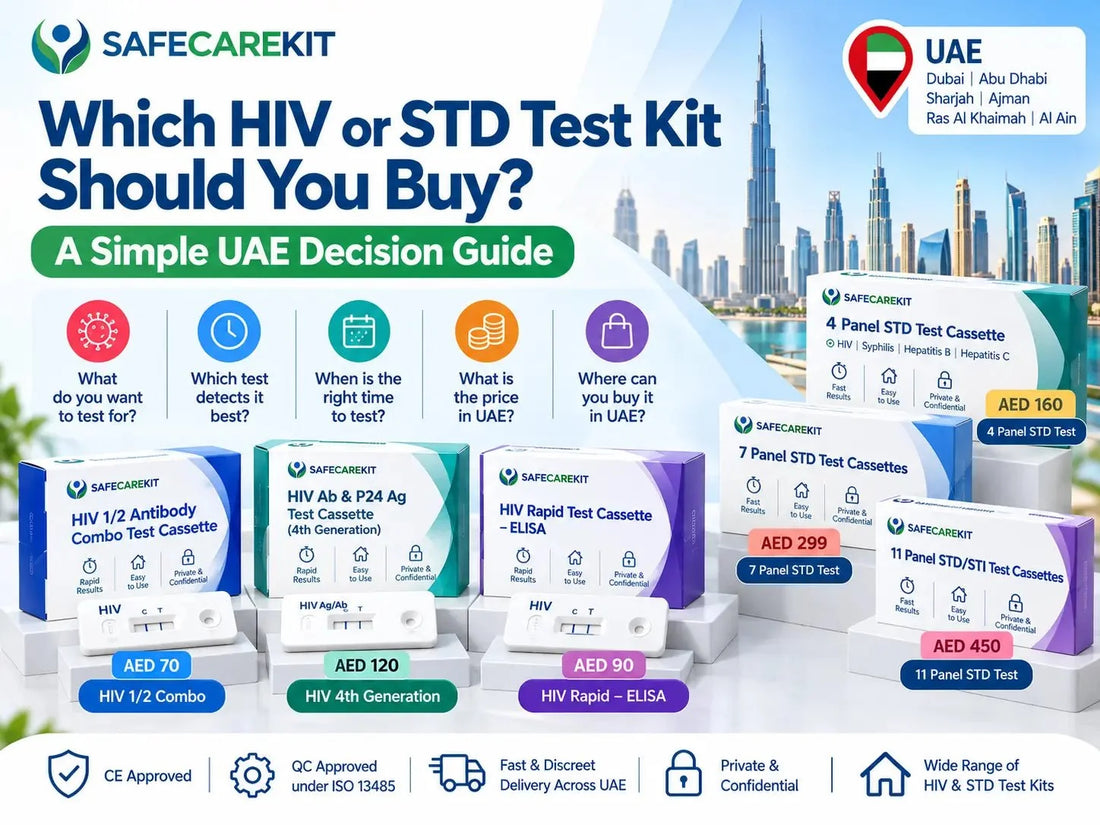 Which HIV or STD Test Kit Should You Buy? A Simple UAE Decision Guide - Safe Care Kit