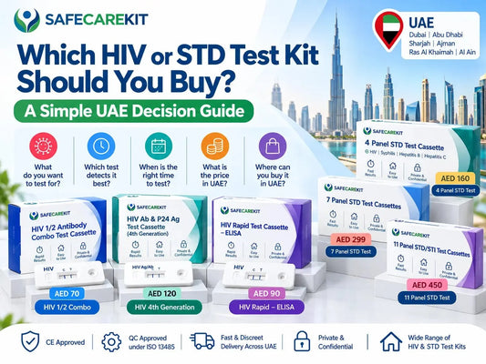 Which HIV or STD Test Kit Should You Buy? A Simple UAE Decision Guide - Safe Care Kit