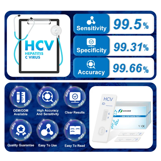 Hepatitis C (HCV) Rapid Test Cassette